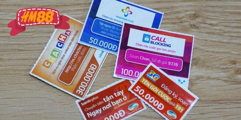 Thẻ cào là cách làm truyền thống nhưng vẫn thông dụng